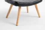 Wooden Step ottoman,Wooden Step Stool for Adults,Square Cushion Foot Stool,Small Stool with Non-Slip Pad,Wood Stool Suitable for Bedroom, Living Room