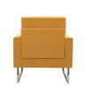 Salomone Club Chair MUSTARD
