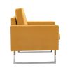 Salomone Club Chair MUSTARD
