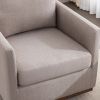 Mid Century Modern Swivel Accent Chair Armchair for Living Room, Bedroom, Guest Room,Office,Light Gray