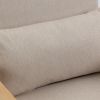 COOLMORE Modern Comfortable Upholstered Accent Chair/ Linen Accent Chair for Living Room, Bedroom