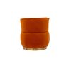 360 Degree Swivel Cuddle Barrel Accent Sofa Chairs, Round Armchairs with Wide Upholstered, Fluffy Velvet Fabric Chair for Living Room, Bedroom, Office