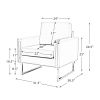 Salomone Club Chair MUSTARD