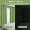 Muwago Dinosaur Curtains for Boys Bedroom, Kids Curtains for Bedroom, 80% Blackout Glow in The Dark Cartoon Animal Pattern Window Drapes Treatment Gro